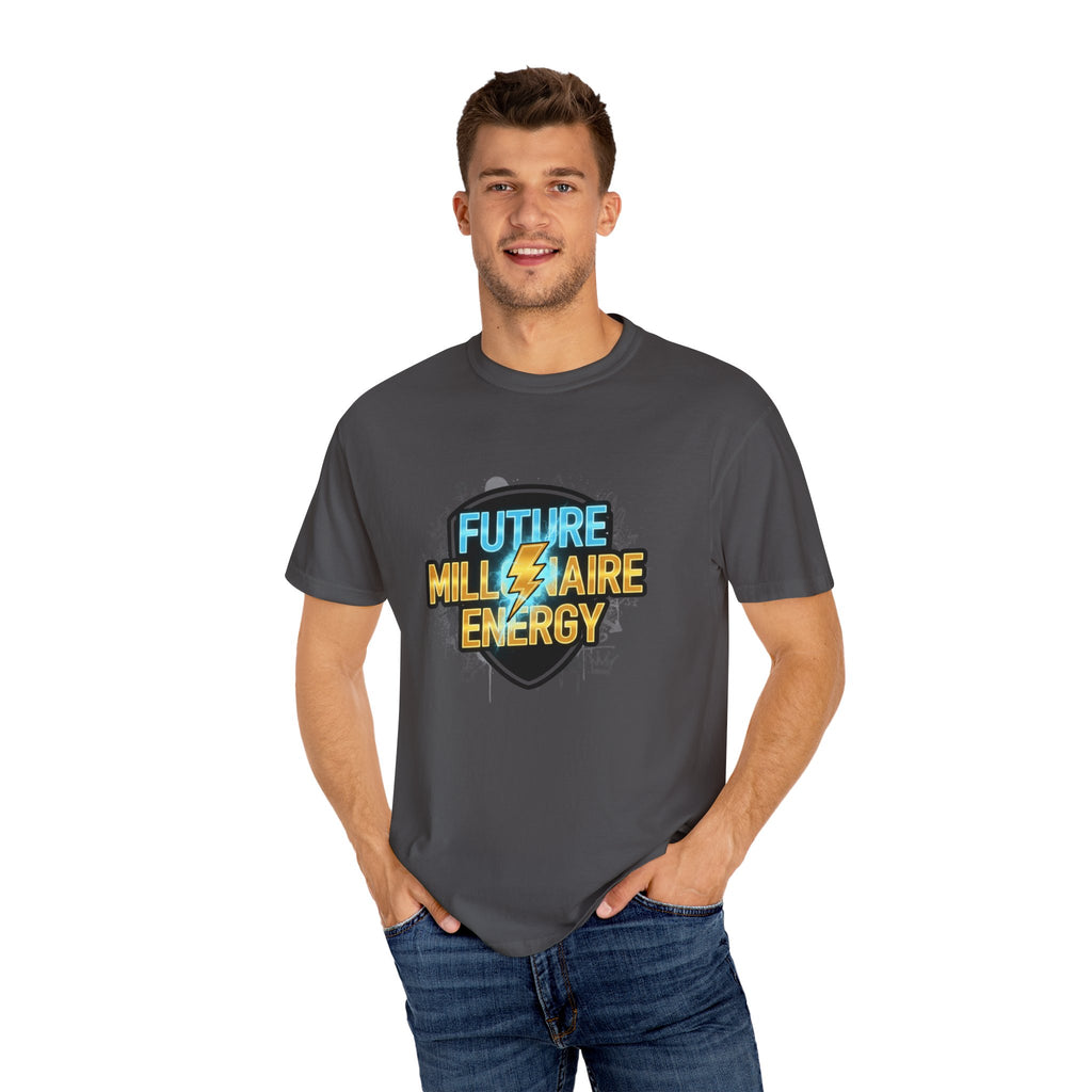 Future Millionaire Energy Softstyle T-Shirt | Motivational Unisex Tee by Truly Great Life, Entrepreneur Gift, Trendy Lifestyle Apparel