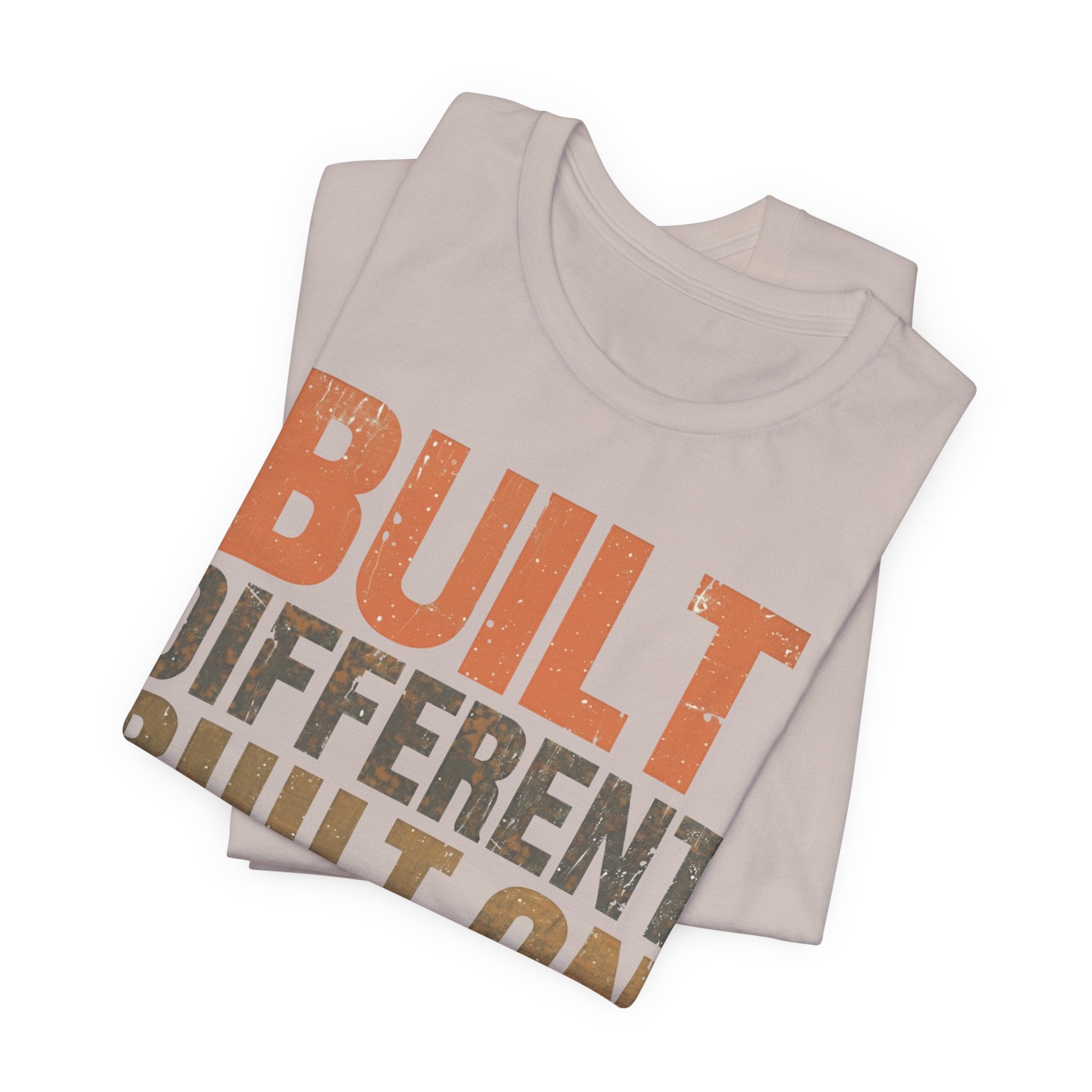 Built Different Softstyle Unisex Tee | Motivational Shirt for Entrepreneurs, Positive Vibes Streetwear