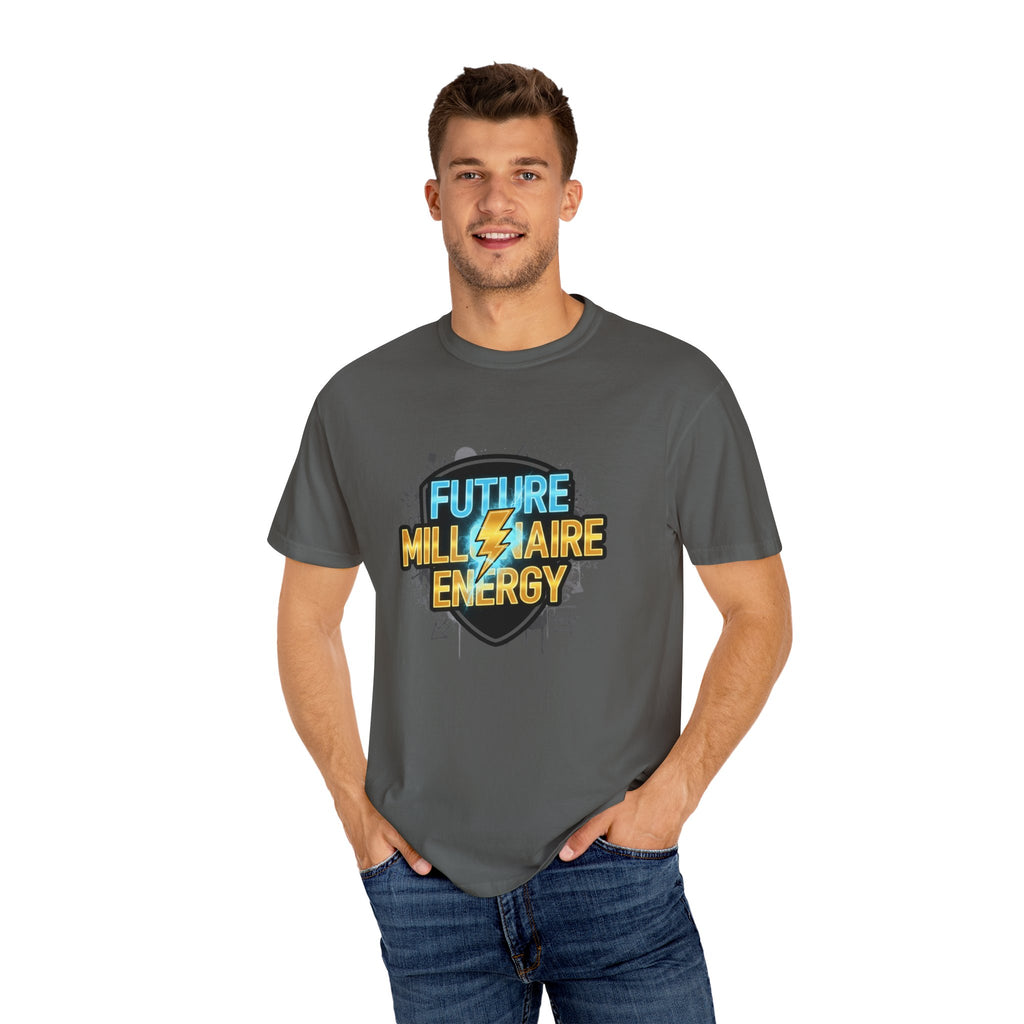 Future Millionaire Energy Softstyle T-Shirt | Motivational Unisex Tee by Truly Great Life, Entrepreneur Gift, Trendy Lifestyle Apparel