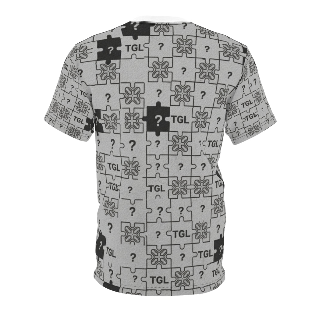 Puzzle Pattern Unisex Graphic Tee by Truly Great Life | Soft Cotton Casual T-Shirt for Everyday Style