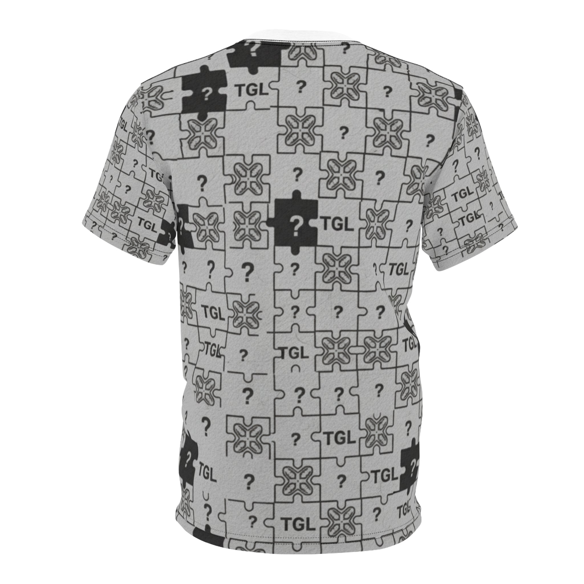 Puzzle Pattern Unisex Graphic Tee by Truly Great Life | Soft Cotton Casual T-Shirt for Everyday Style