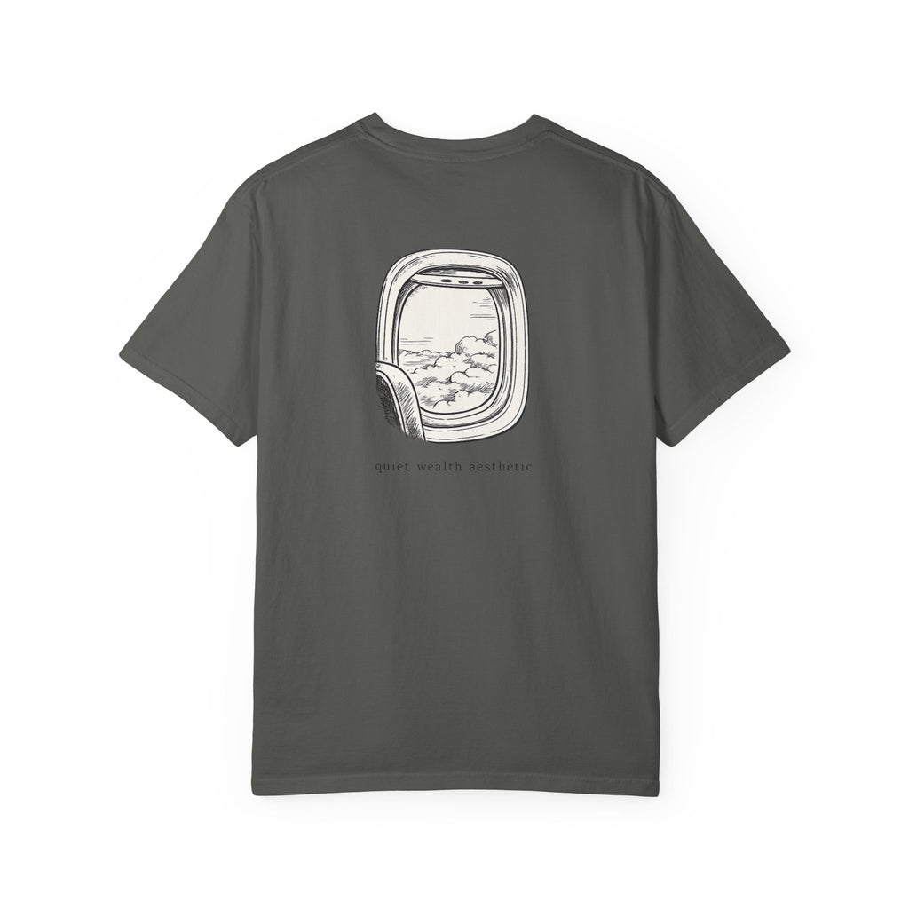 T-Shirt — 'Window Seat' Airplane Window Graphic Tee