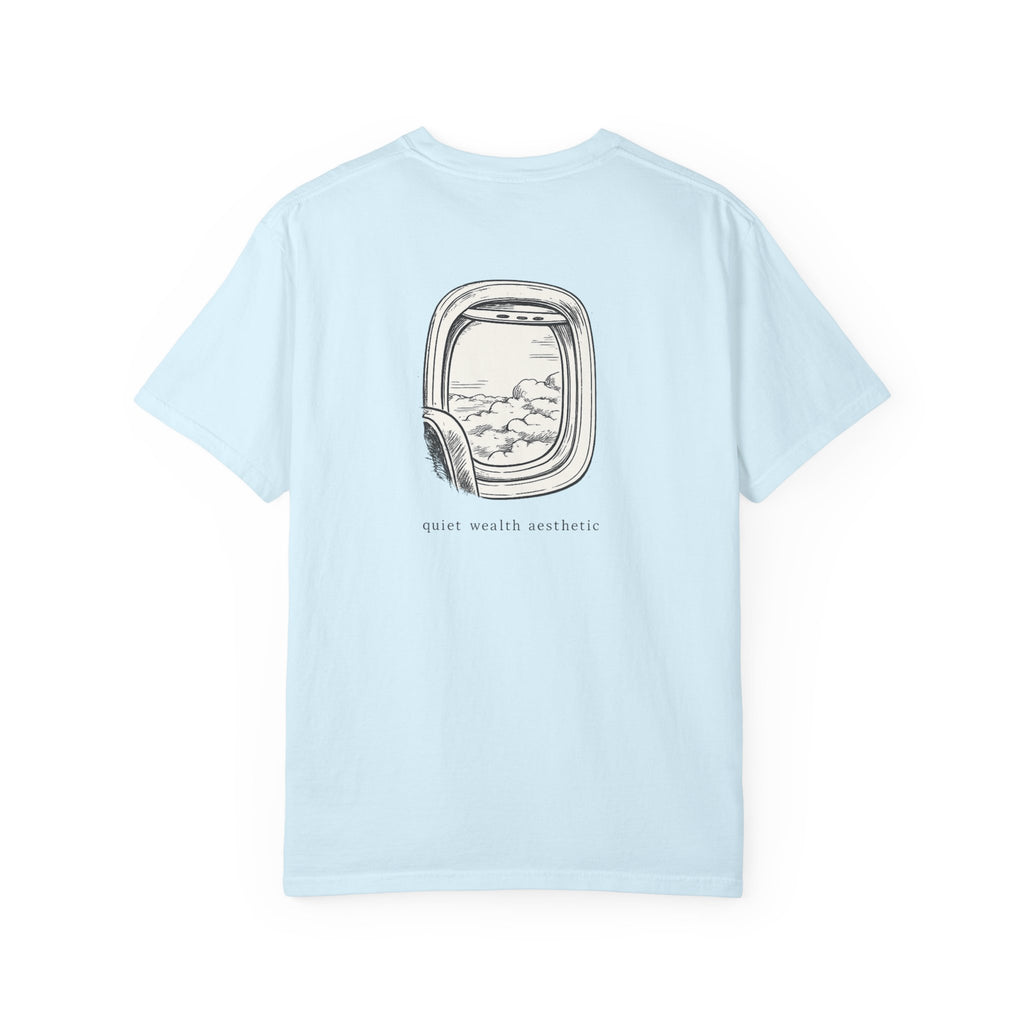 T-Shirt — 'Window Seat' Airplane Window Graphic Tee