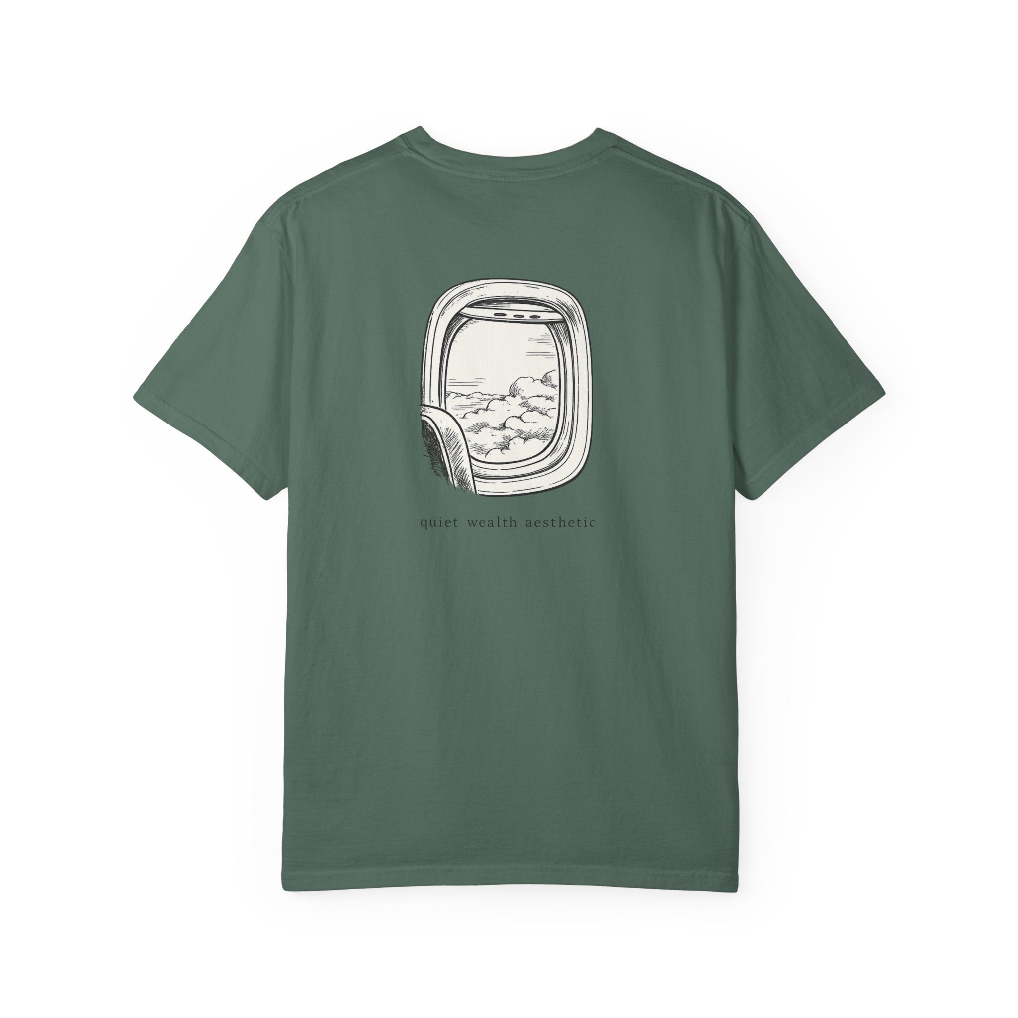 T-Shirt — 'Window Seat' Airplane Window Graphic Tee