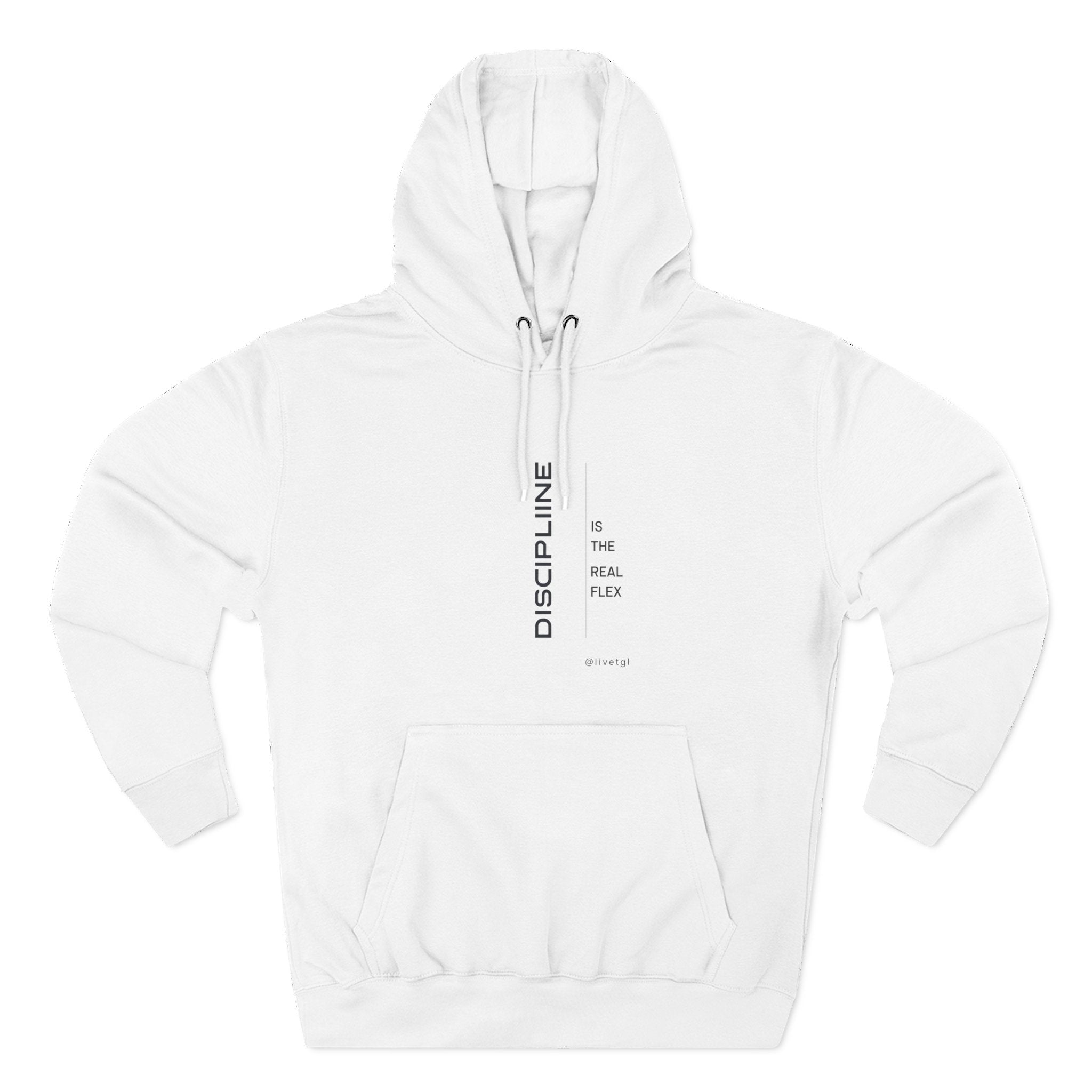 Discipline Is the New Flex Sweatshirt | Premium Fleece Motivational Streetwear Pullover for Men & Women by Truly Great Life