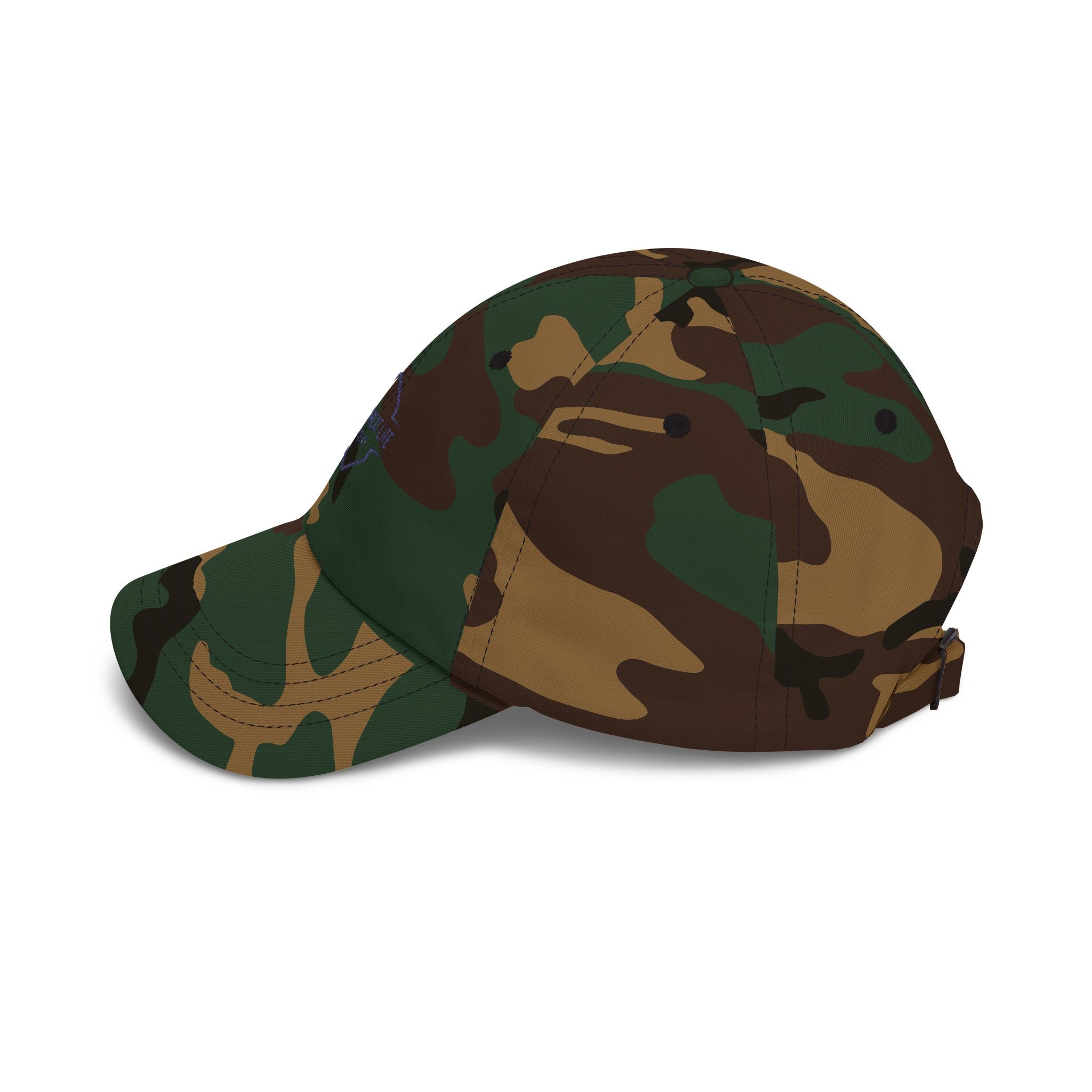 Classic Dad Cap - "Truly Great Life Design" Embroidered Minimal Logo Baseball Hat