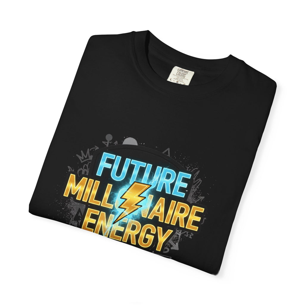 Future Millionaire Energy Softstyle T-Shirt | Motivational Unisex Tee by Truly Great Life, Entrepreneur Gift, Trendy Lifestyle Apparel