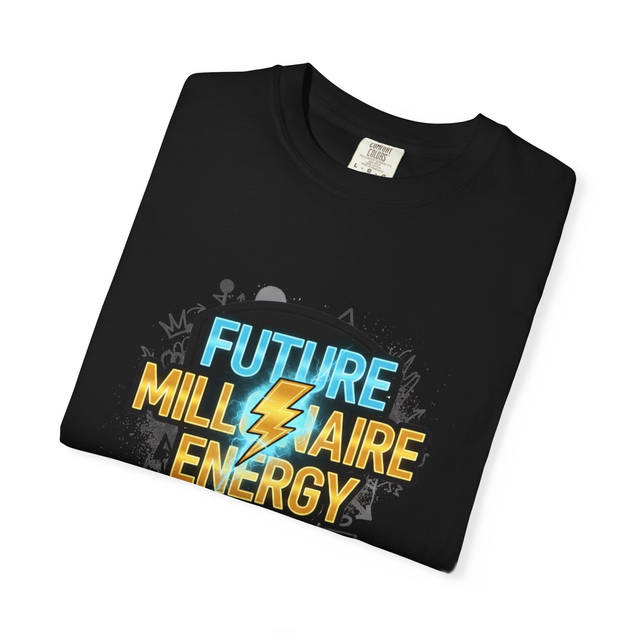 Future Millionaire Energy Softstyle T-Shirt | Motivational Unisex Tee by Truly Great Life, Entrepreneur Gift, Trendy Lifestyle Apparel