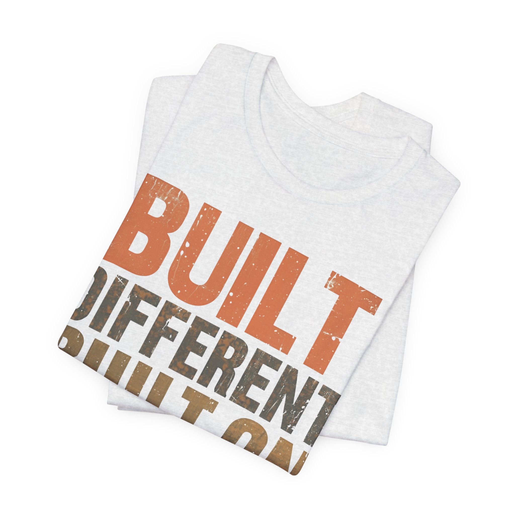 Built Different Softstyle Unisex Tee | Motivational Shirt for Entrepreneurs, Positive Vibes Streetwear