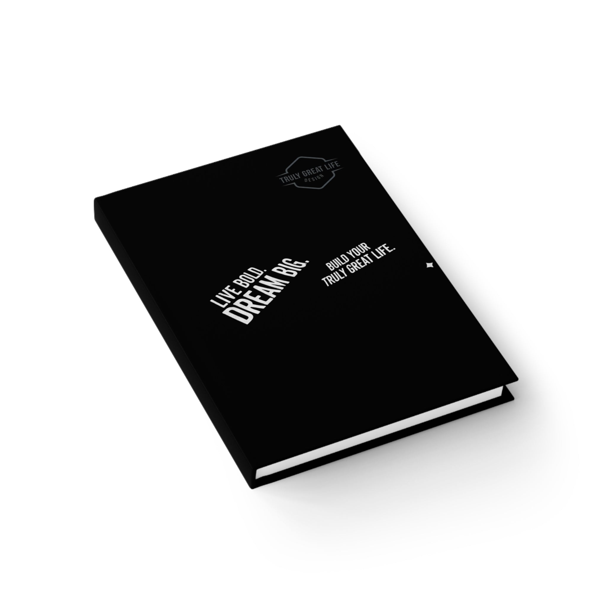 Travel Journal Notebook | Live Bold. Dream Big. Build Your Truly Great Life | Inspirational Writing Journal for Adventure and Self Growth