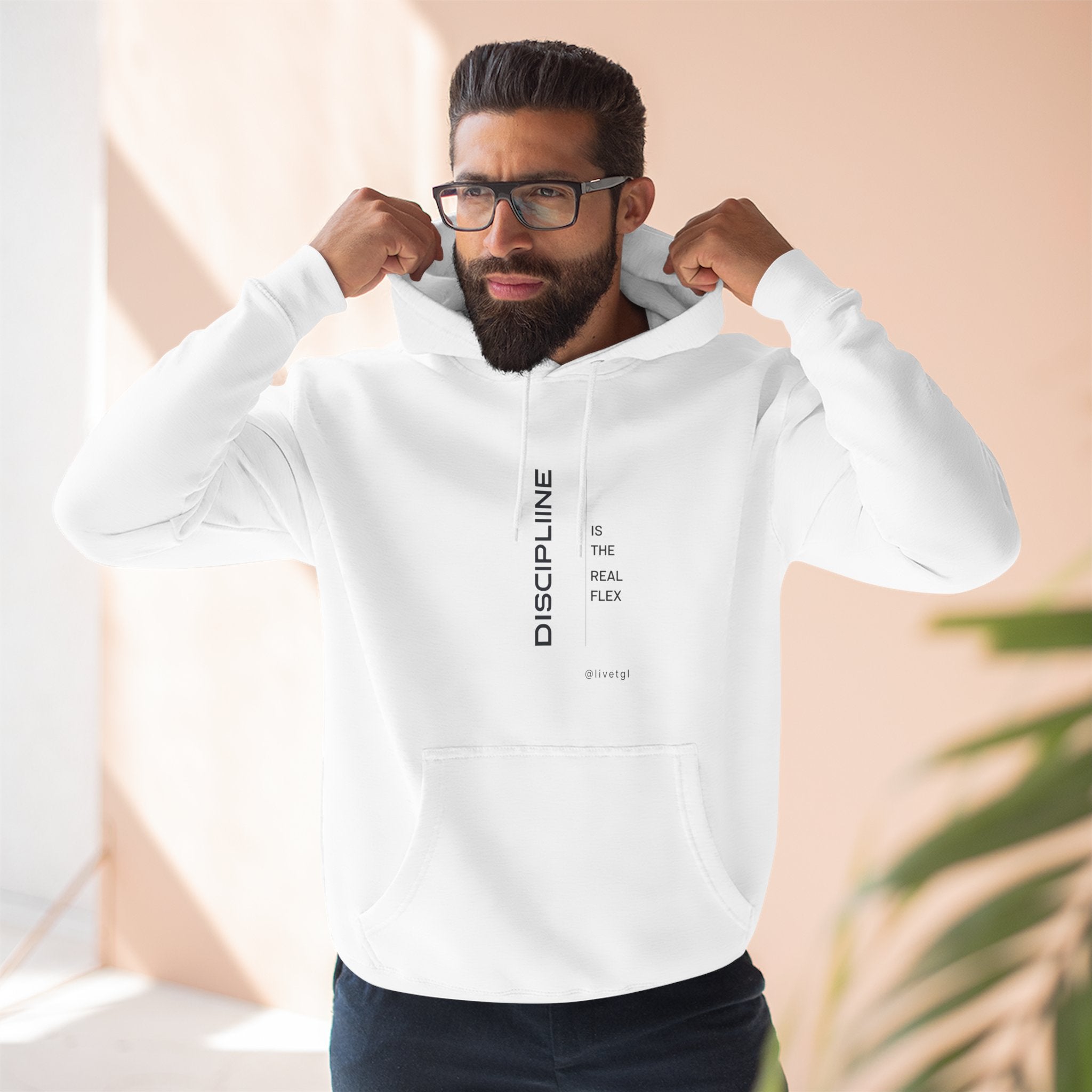 Discipline Is the New Flex Sweatshirt | Unisex Premium Fleece Motivational Streetwear Pullover