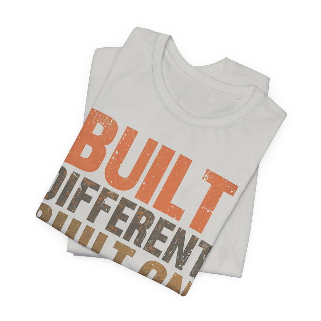 Built Different Softstyle Unisex Tee | Motivational Shirt for Entrepreneurs, Positive Vibes Streetwear