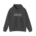 Truly Great Life Hoodie Sweatshirt | Premium Fleece Motivational Streetwear for Men & Women, Cozy Inspirational Lifestyle Apparel