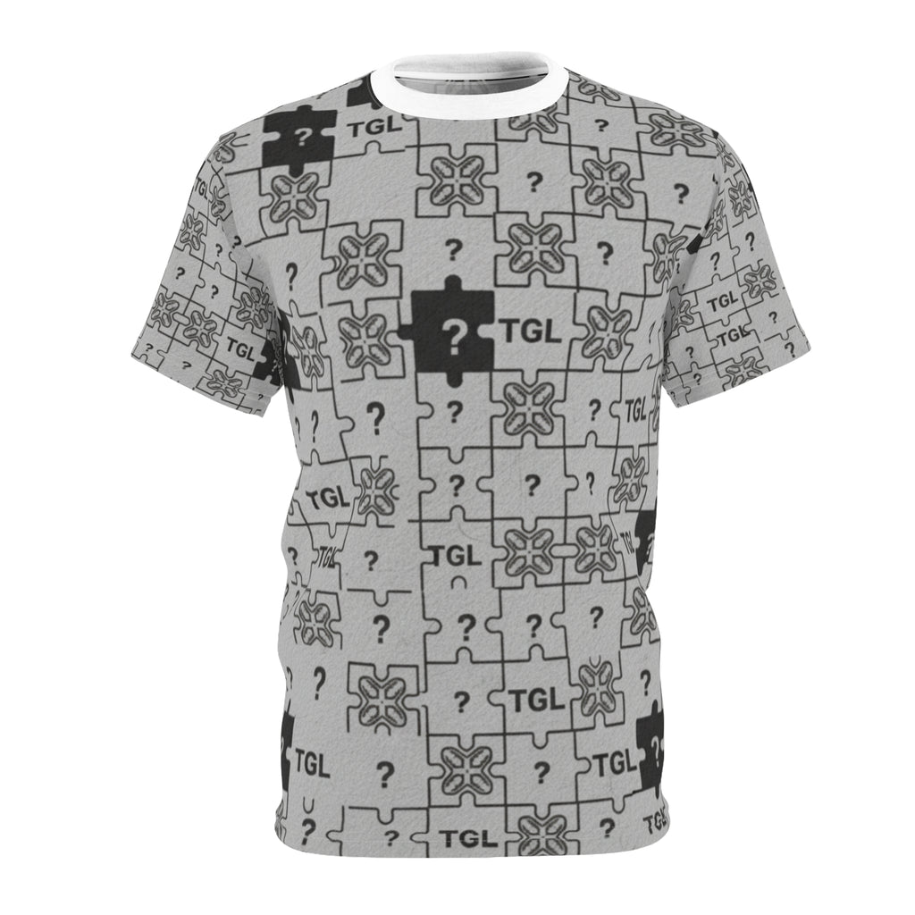 Puzzle Pattern Unisex Graphic Tee by Truly Great Life | Soft Cotton Casual T-Shirt for Everyday Style