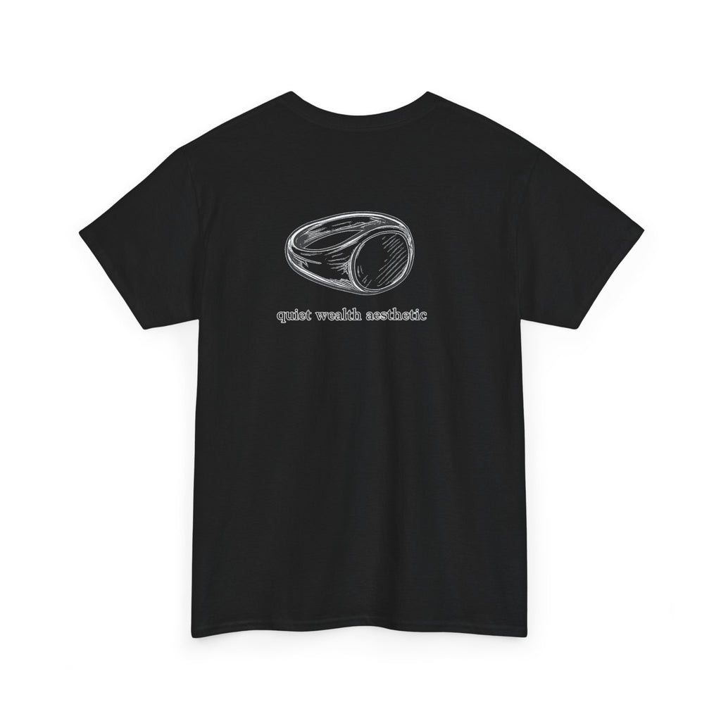 T‑Shirt — 'Quiet Wealth Aesthetic' Ring Graphic Tee
