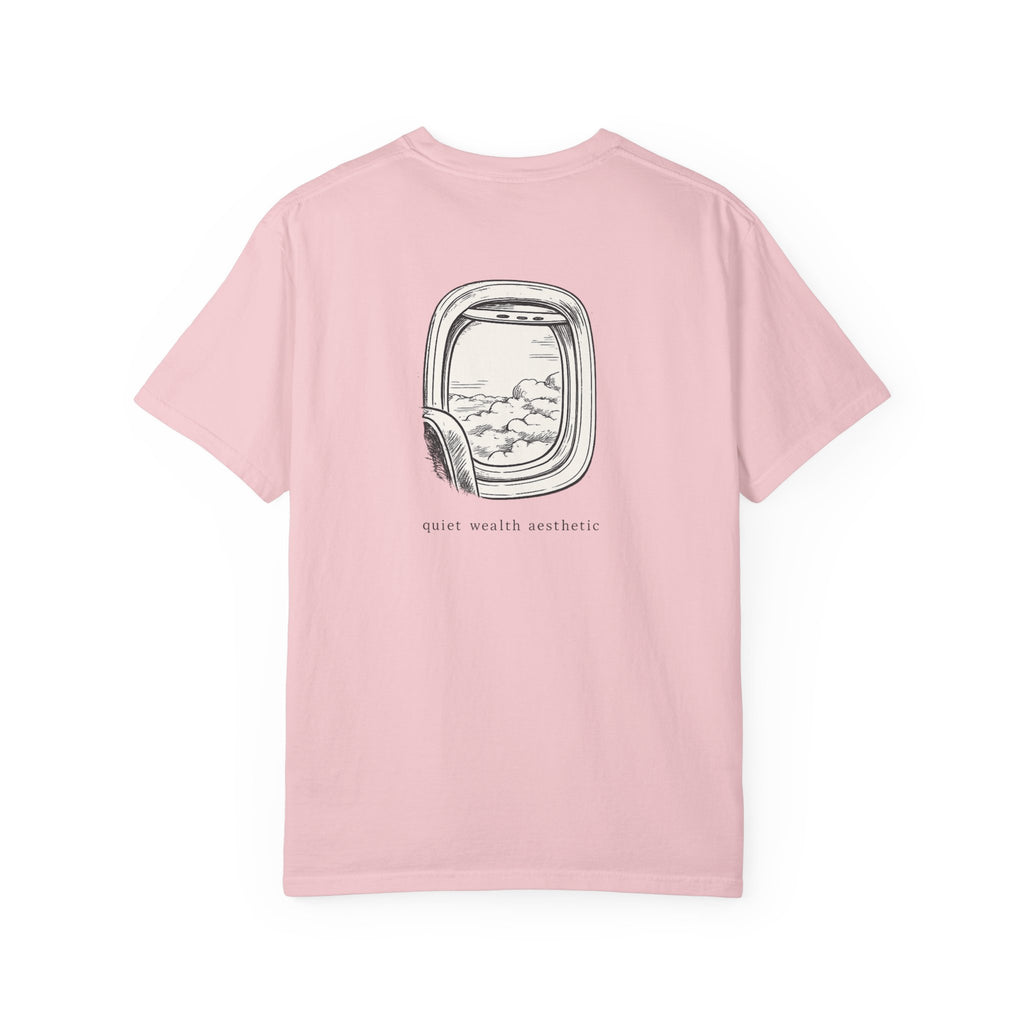 T-Shirt — 'Window Seat' Airplane Window Graphic Tee