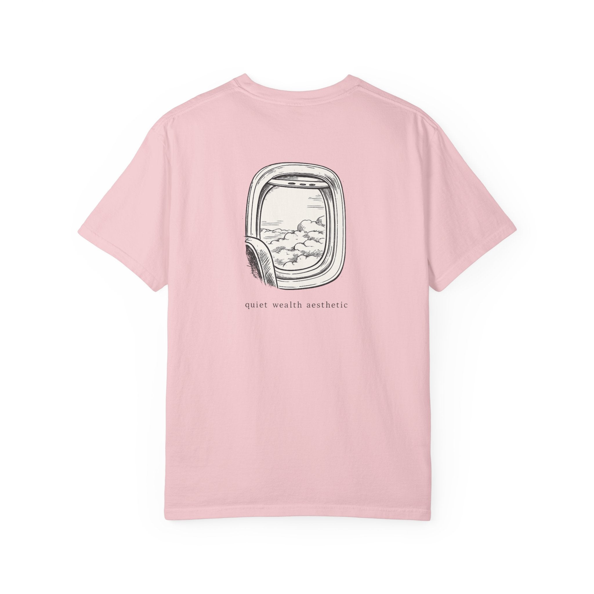 T-Shirt — 'Window Seat' Airplane Window Graphic Tee