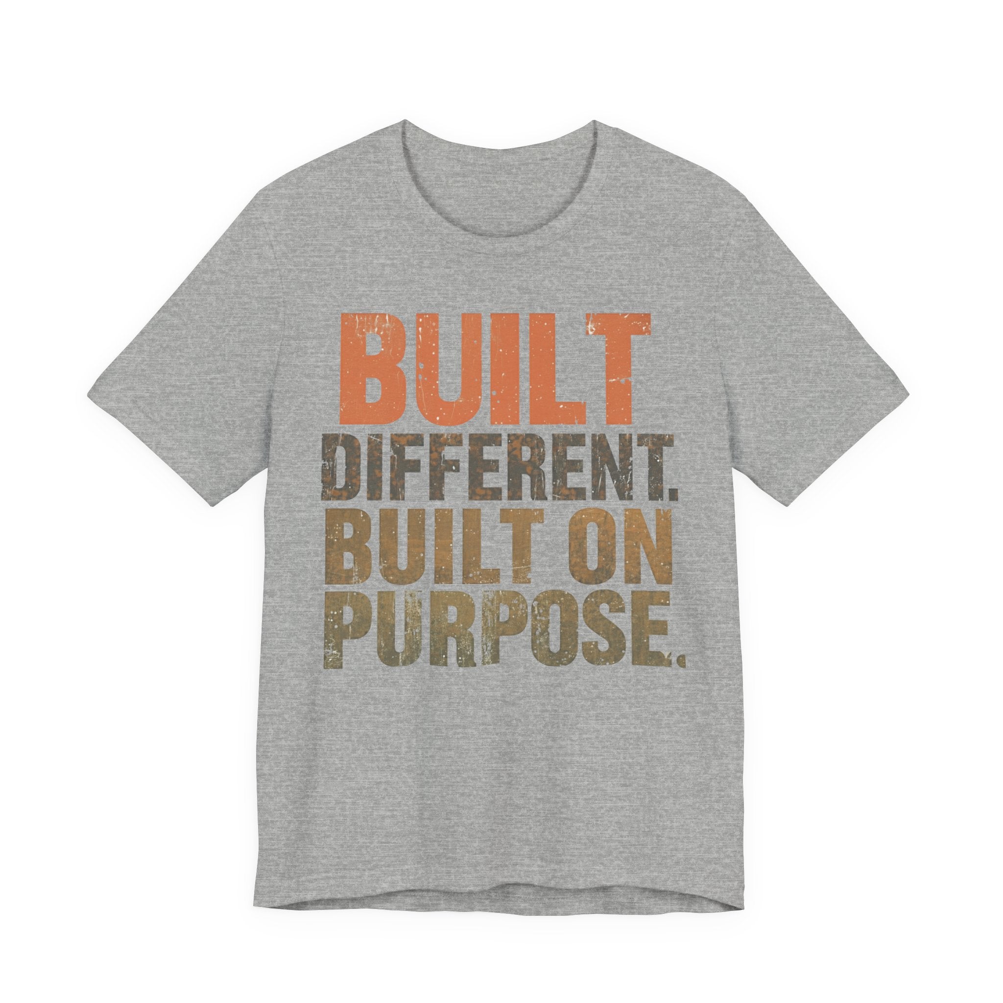 Built Different Softstyle Unisex Tee | Motivational Shirt for Entrepreneurs, Positive Vibes Streetwear