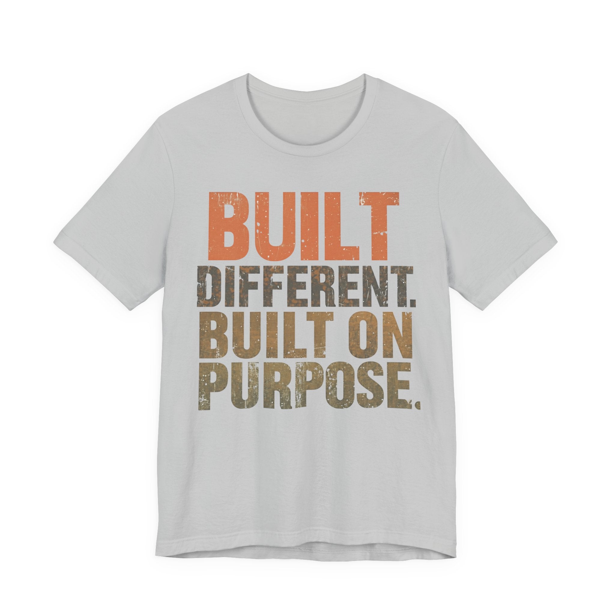 Built Different Softstyle Unisex Tee | Motivational Shirt for Entrepreneurs, Positive Vibes Streetwear