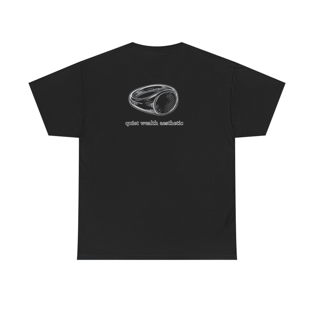 T‑Shirt — 'Quiet Wealth Aesthetic' Ring Graphic Tee