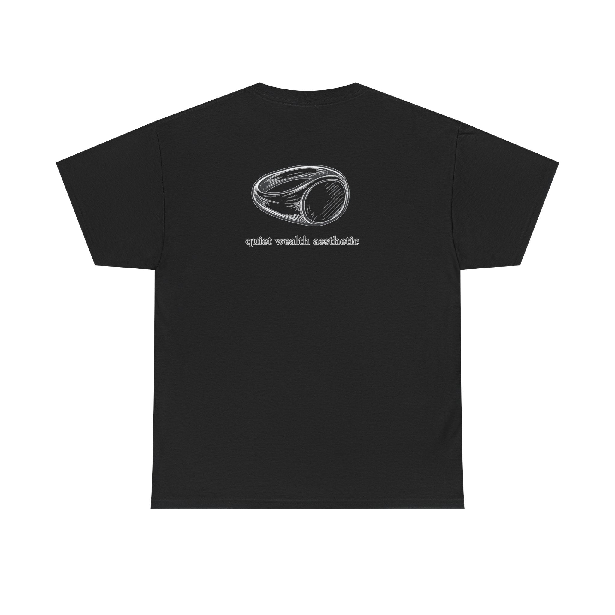 T‑Shirt — 'Quiet Wealth Aesthetic' Ring Graphic Tee