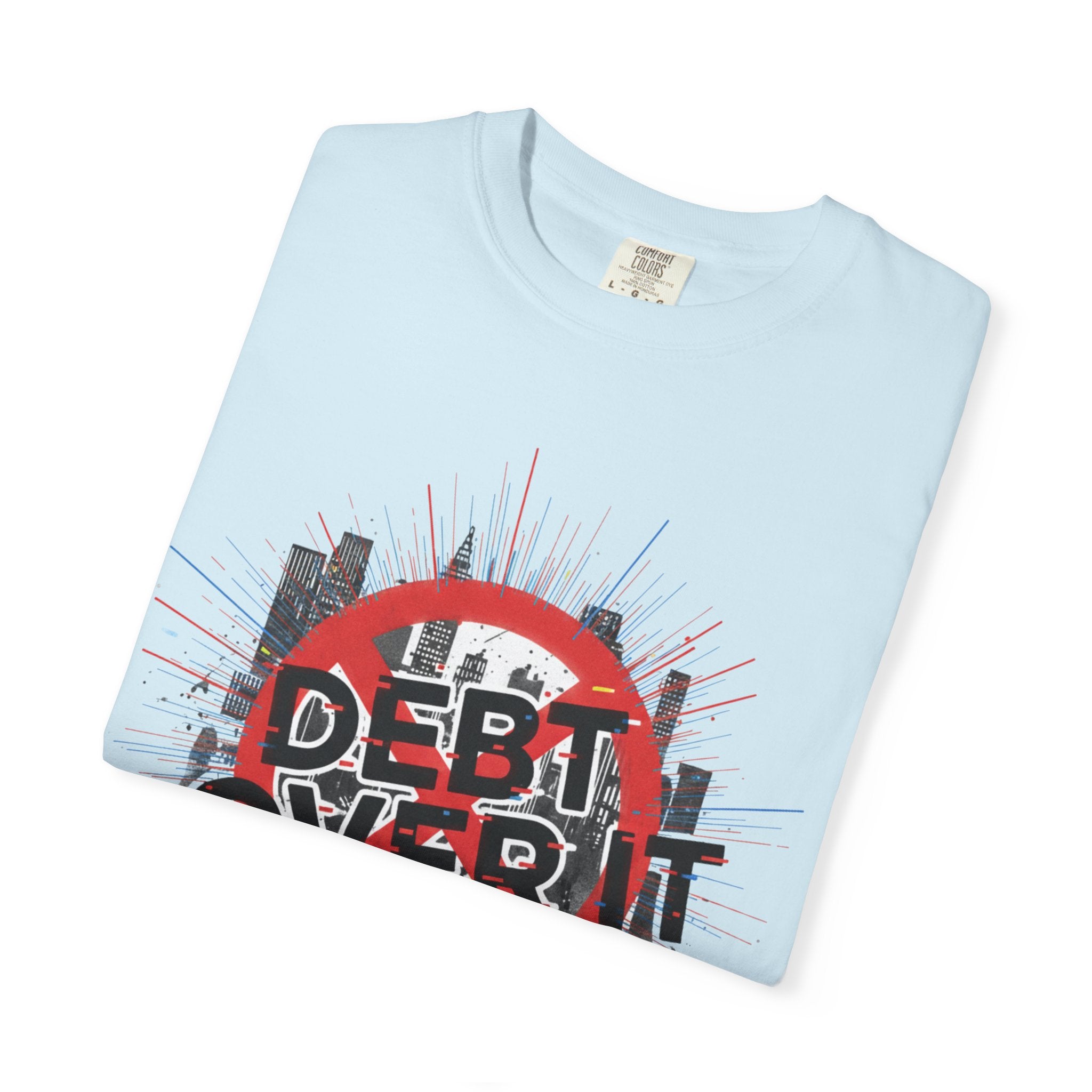 Debt Over It Softstyle Unisex T-Shirt, Cool Graphic Tee, Motivational Apparel for a Debt-Free Lifestyle, Perfect Gift by Truly Great Life