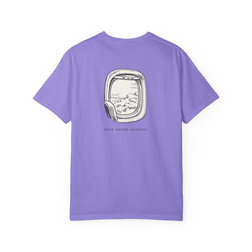 T-Shirt — 'Window Seat' Airplane Window Graphic Tee