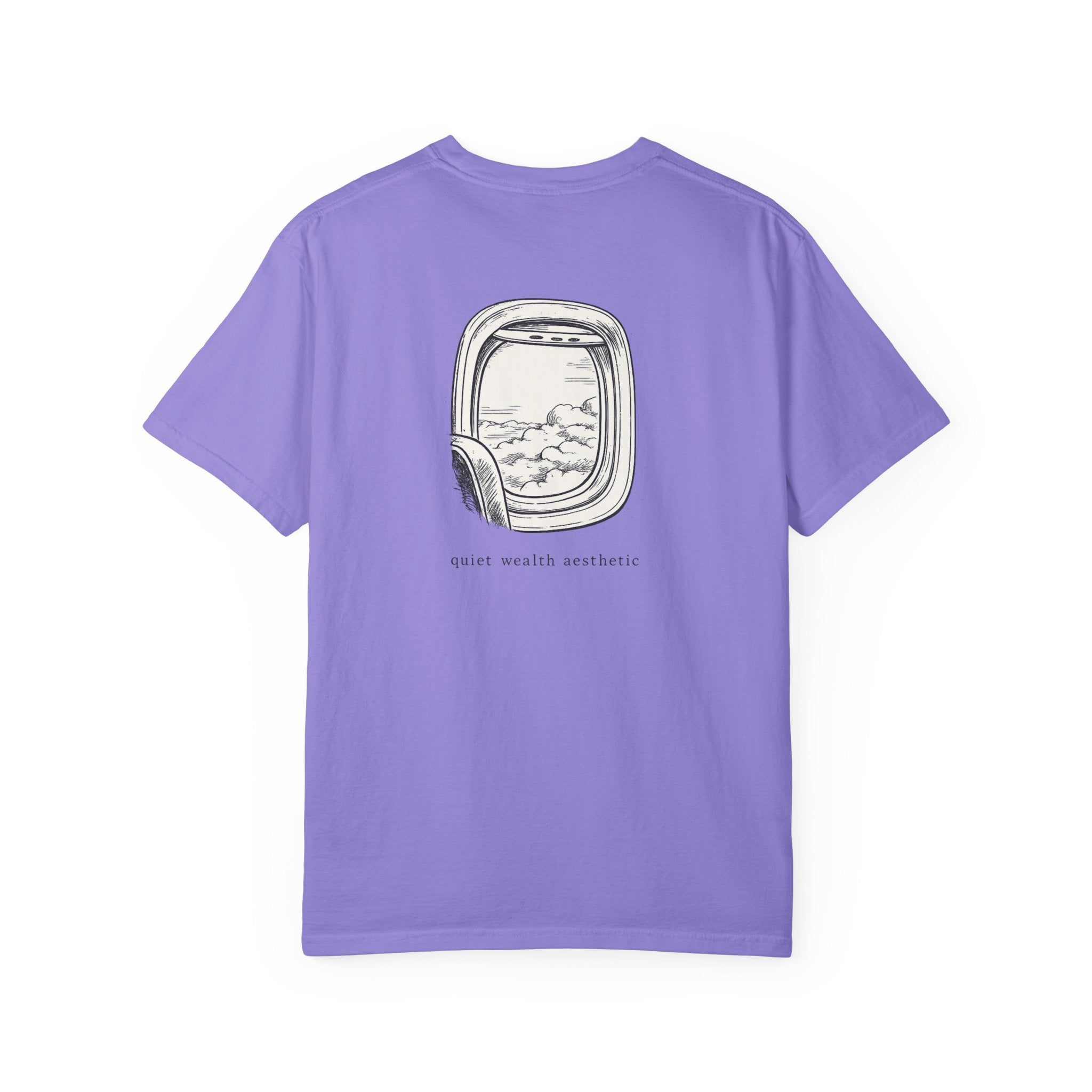 T-Shirt — 'Window Seat' Airplane Window Graphic Tee