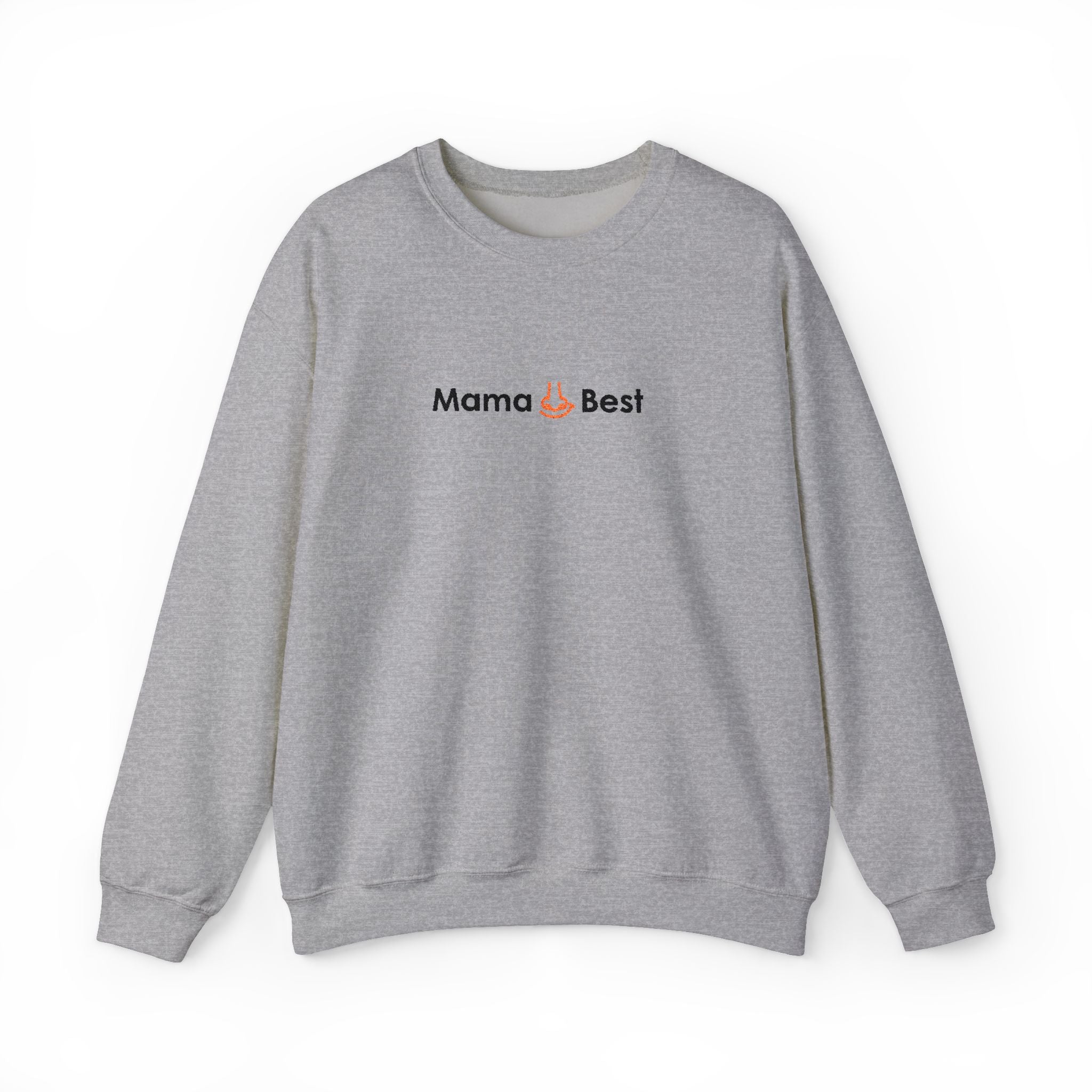 Mama Best Sweatshirt for Moms | Cute Mothers Day Gift, Cozy Unisex Crewneck, Casual Everyday Wear, Perfect Spring and Fall Apparel