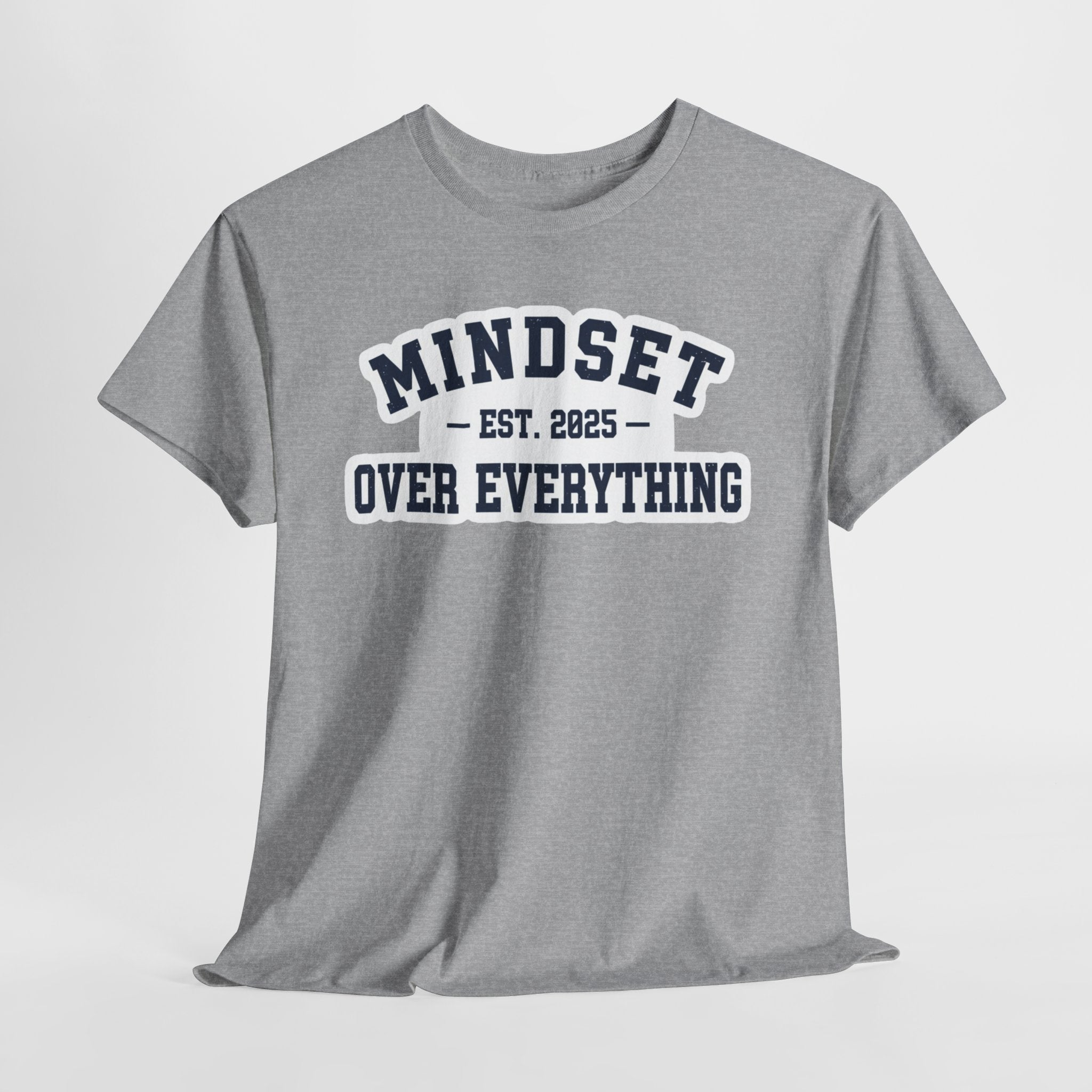 Mindset Over Everything Motivational Unisex Tee | Signature Series by Truly Great Life