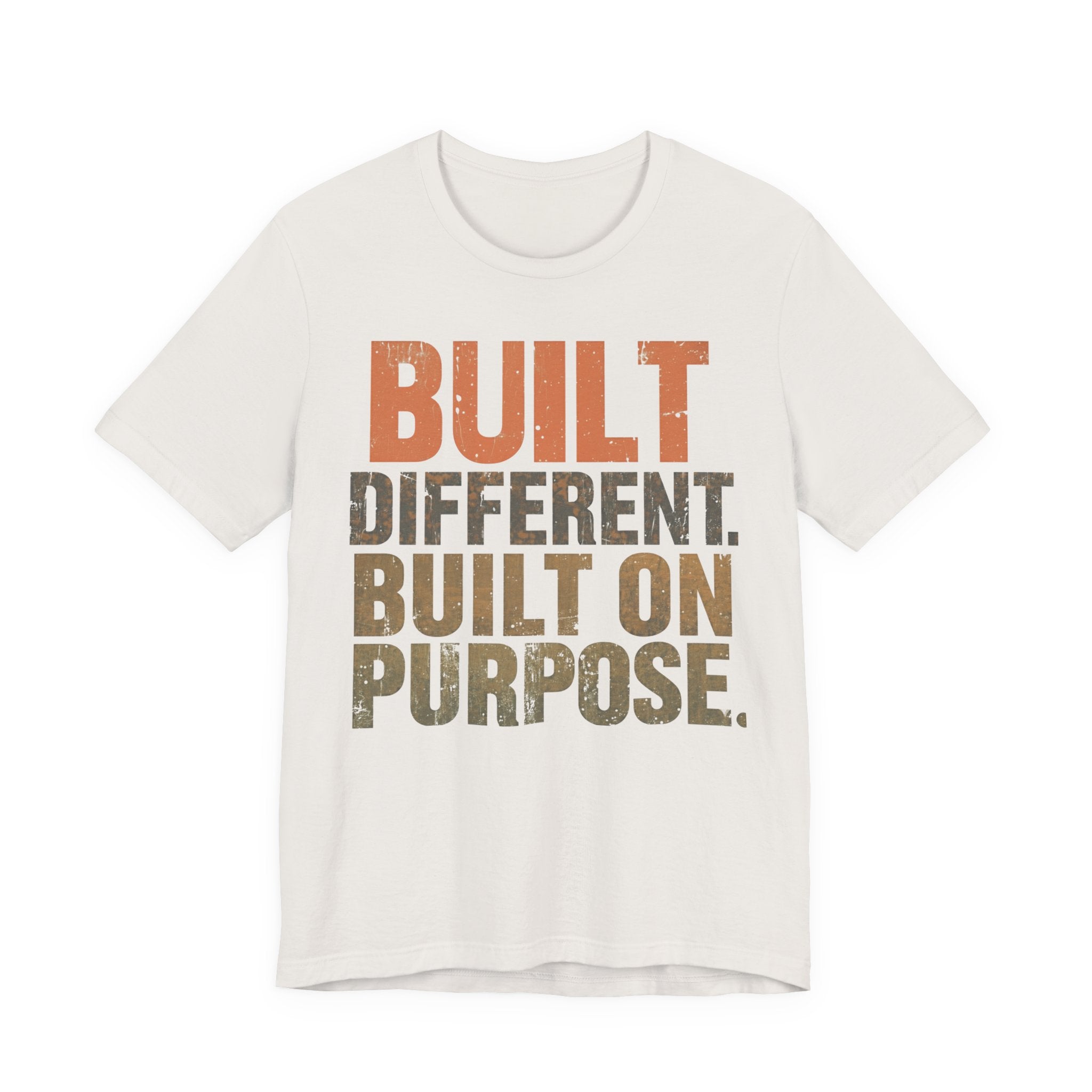 Built Different Softstyle Unisex Tee | Motivational Shirt for Entrepreneurs, Positive Vibes Streetwear
