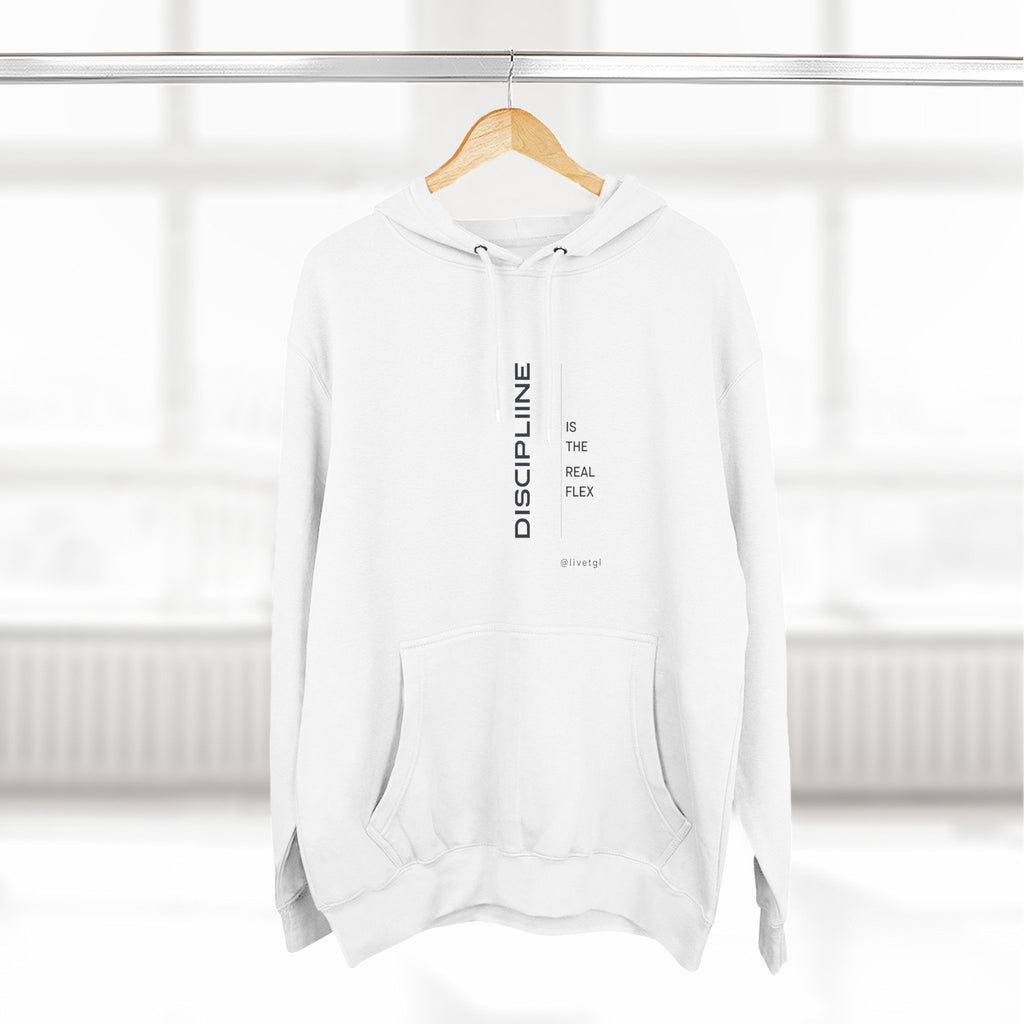 Discipline Is the New Flex Sweatshirt | Unisex Premium Fleece Motivational Streetwear Pullover