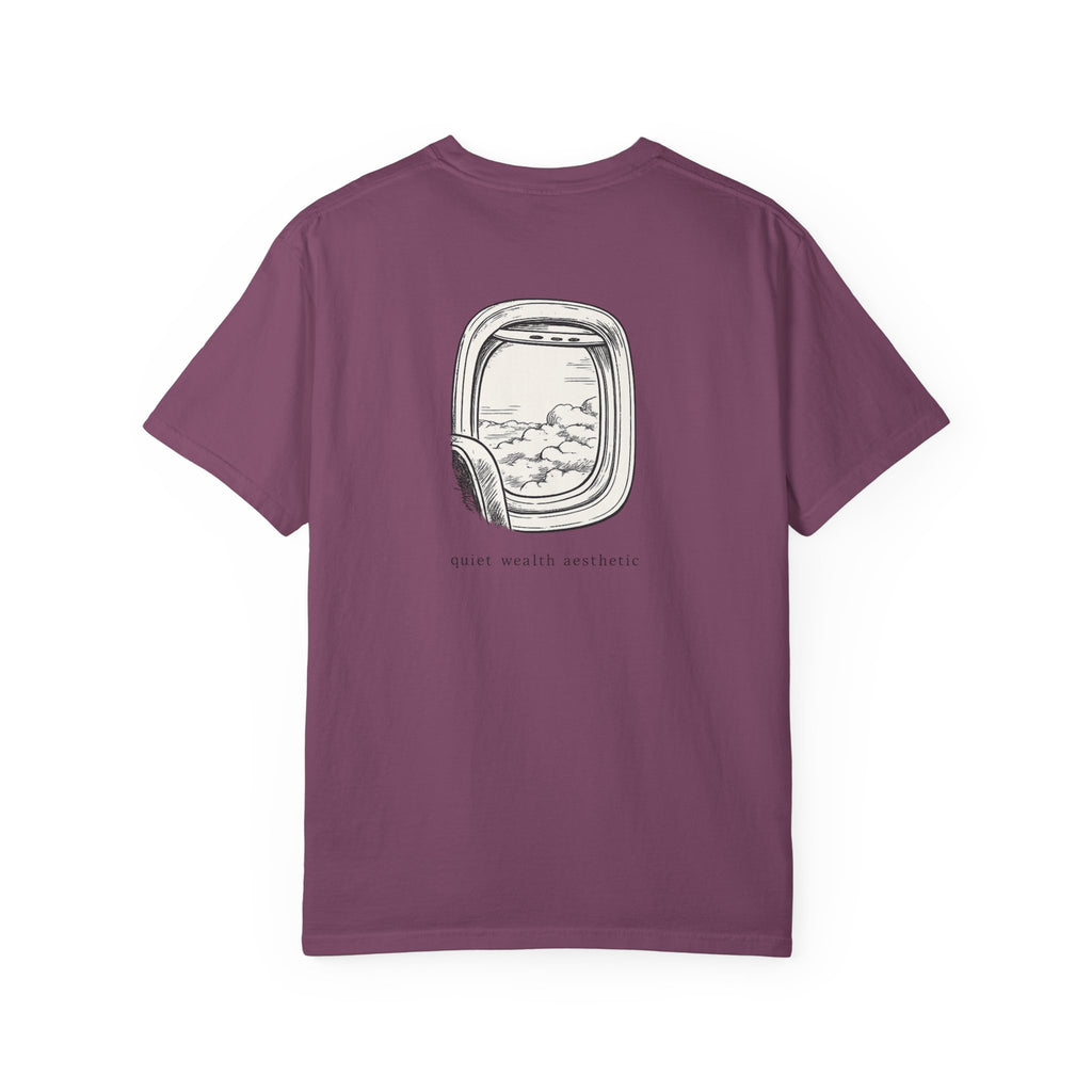 T-Shirt — 'Window Seat' Airplane Window Graphic Tee