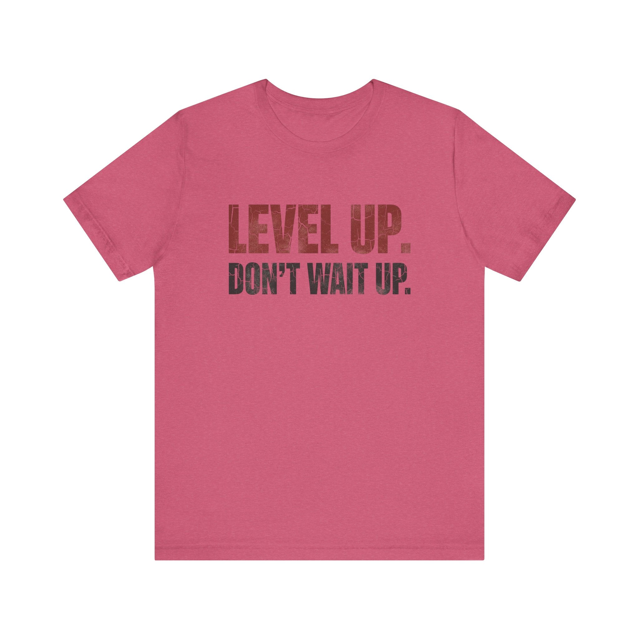 Level Up Unisex Tee | Motivational T-Shirt for Men and Women, Streetwear, Entrepreneur & Fitness Lifestyle Apparel by Truly Great Life