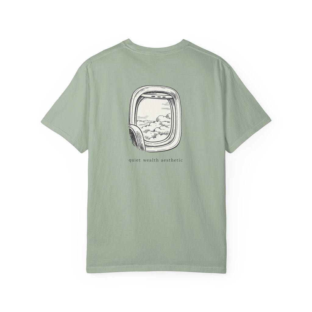 T-Shirt — 'Window Seat' Airplane Window Graphic Tee