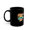 Black Mug - "Future Me Thanks You" Retro Inspirational Coffee Mug
