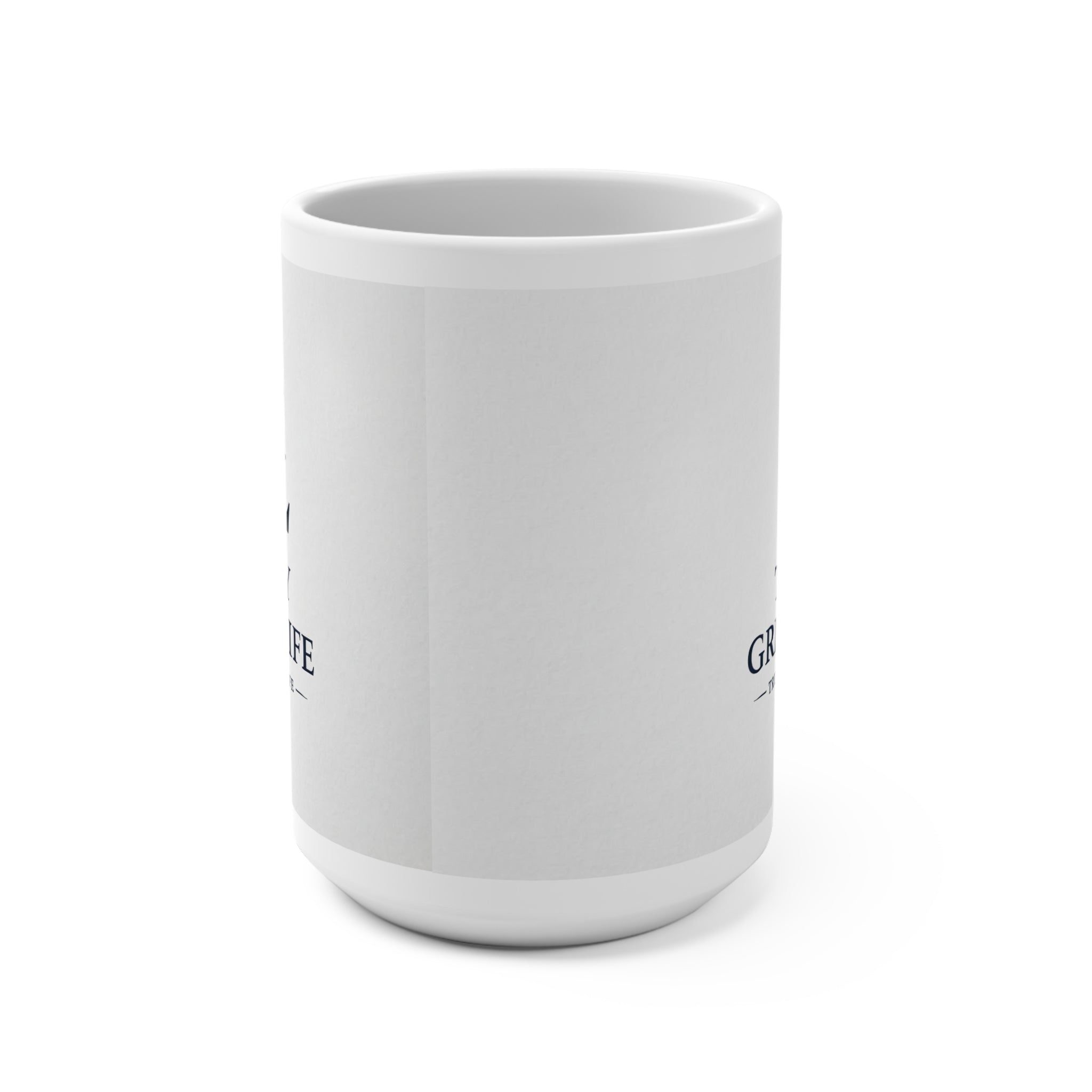 15oz Coffee Mug | Inspirational Ceramic Cup by Truly Great Life, Perfect Gift for Coffee Lovers