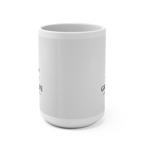 15oz Coffee Mug | Inspirational Ceramic Cup by Truly Great Life, Perfect Gift for Coffee Lovers
