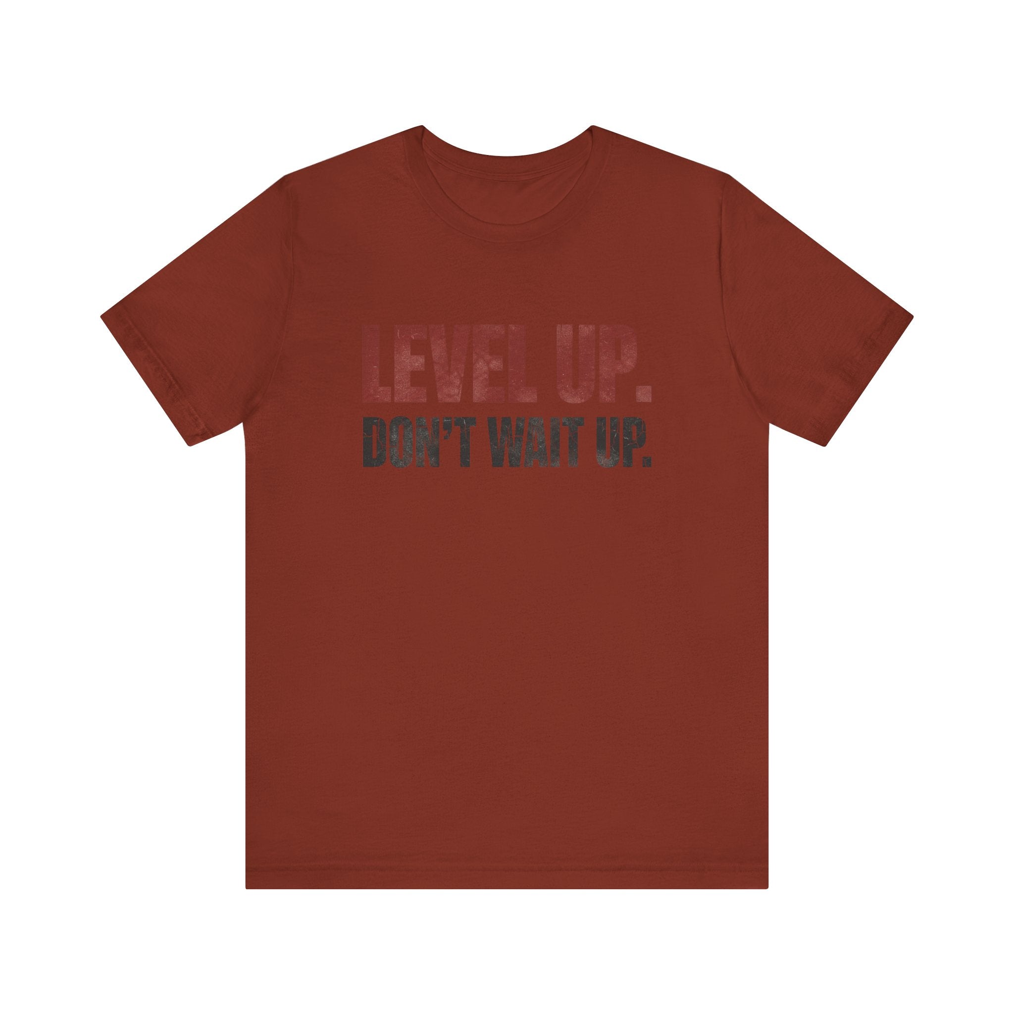 Level Up Unisex Tee | Motivational T-Shirt for Men and Women, Streetwear, Entrepreneur & Fitness Lifestyle Apparel by Truly Great Life