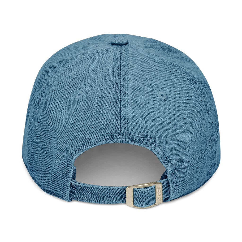 Embroidered Denim Hat — "Enjoy Truly Great Life" Casual Baseball Cap