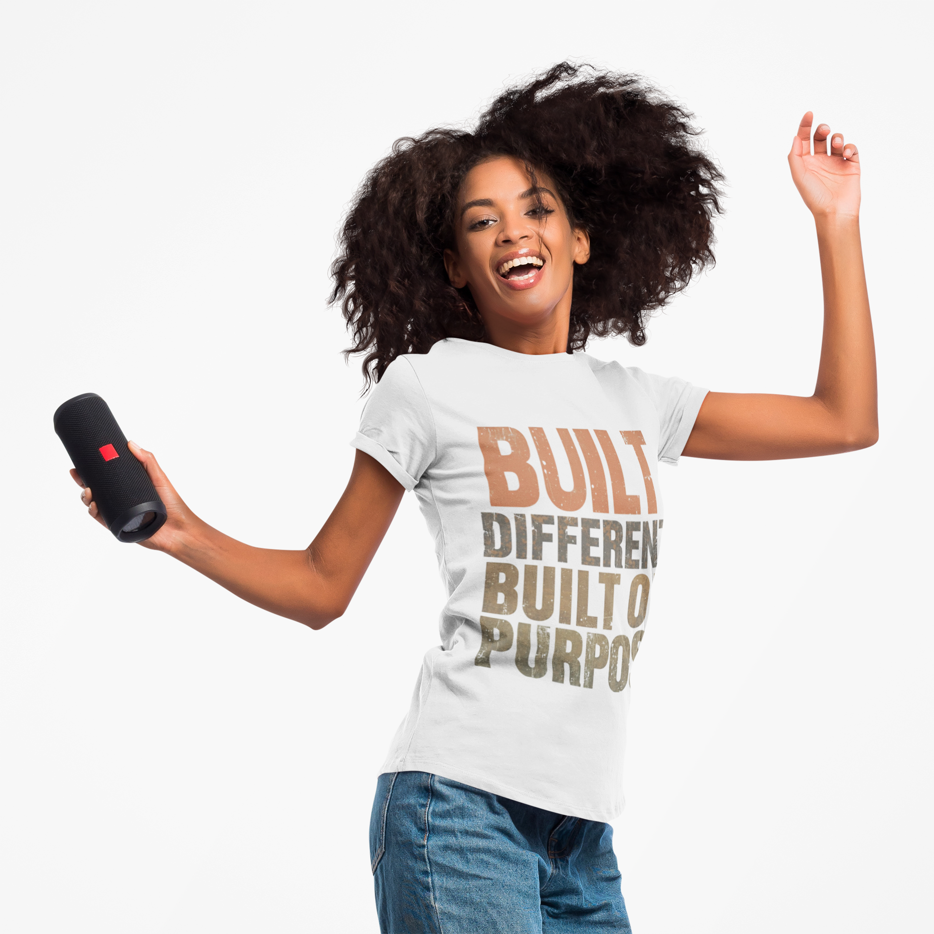 Built Different Softstyle Unisex Tee | Motivational Shirt for Entrepreneurs, Positive Vibes Streetwear, Everyday Apparel by Truly Great Life