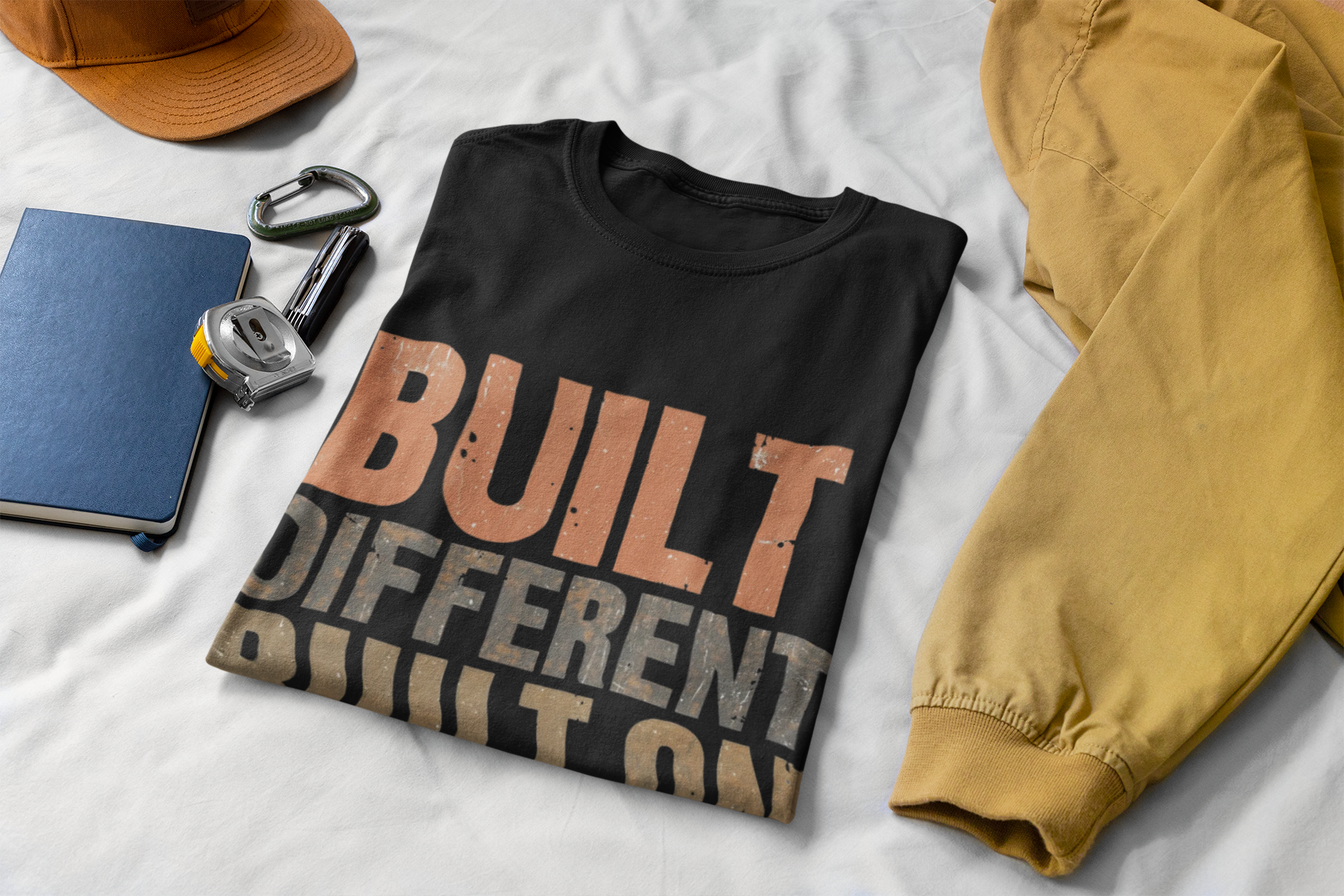 Built Different Softstyle Unisex Tee | Motivational Shirt for Entrepreneurs, Positive Vibes Streetwear, Everyday Apparel by Truly Great Life