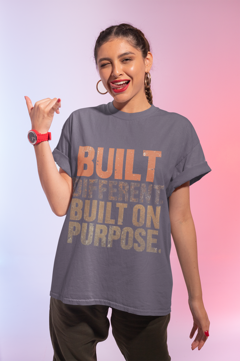 Built Different Softstyle Unisex Tee | Motivational Shirt for Entrepreneurs, Positive Vibes Streetwear, Everyday Apparel by Truly Great Life