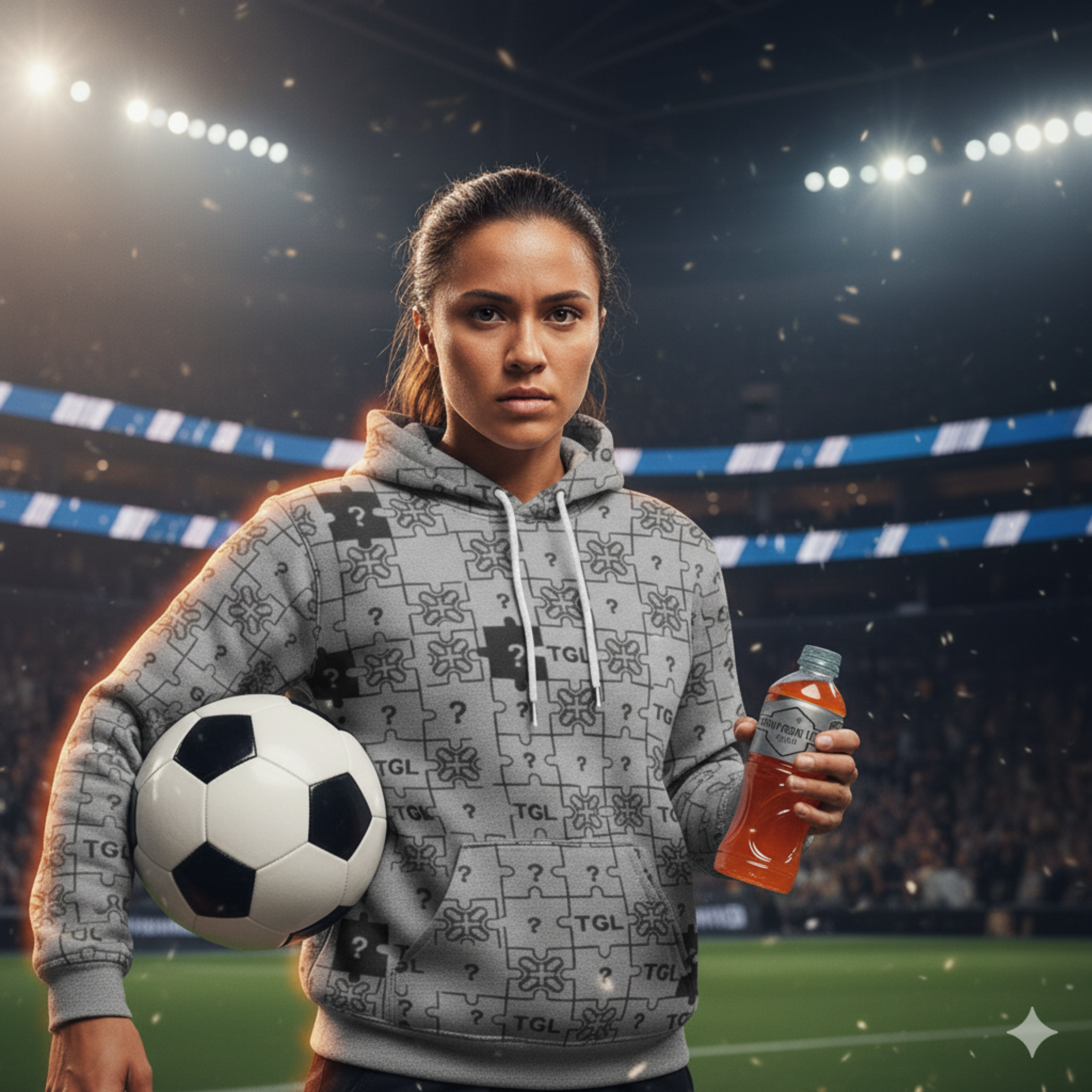 Truly Great Life Puzzle Pattern Unisex Pullover Hoodie | Cozy Fleece Streetwear Style with TGL Design