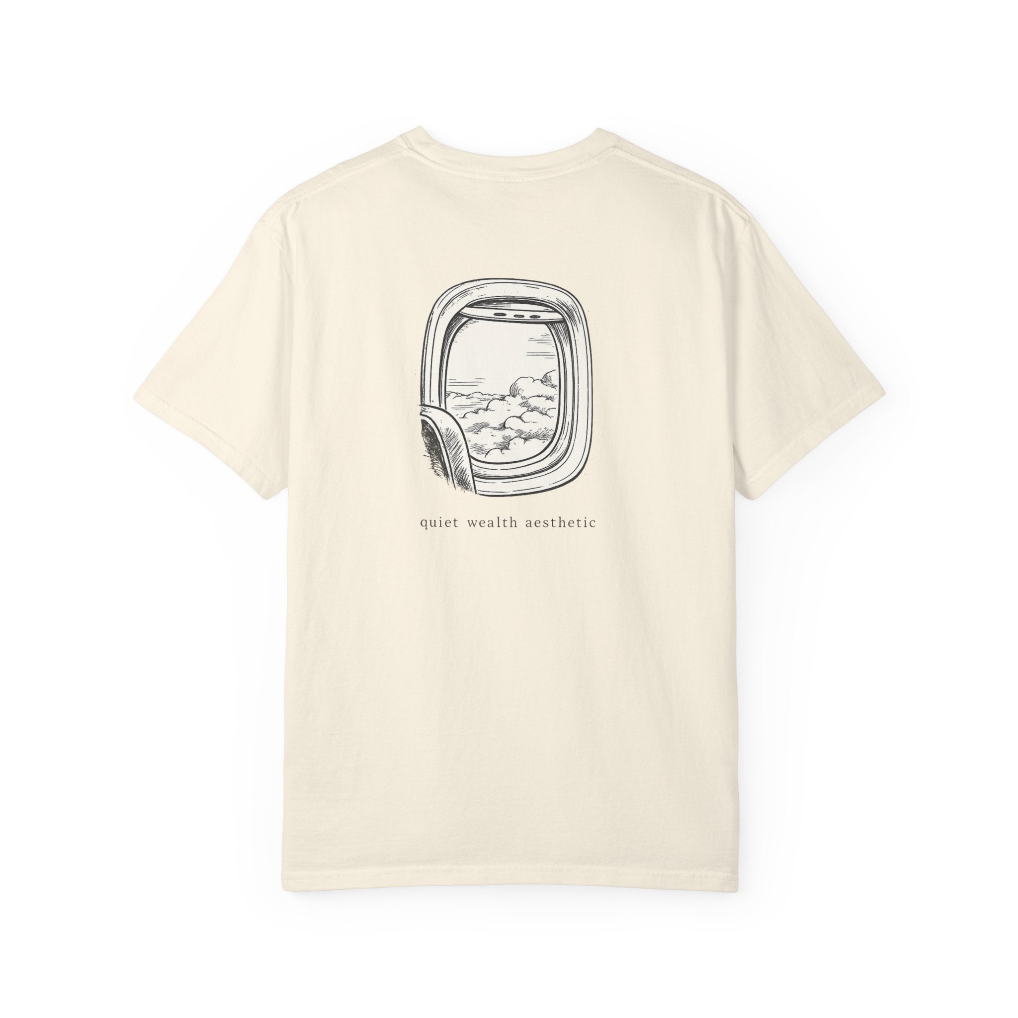 T-Shirt — 'Window Seat' Airplane Window Graphic Tee