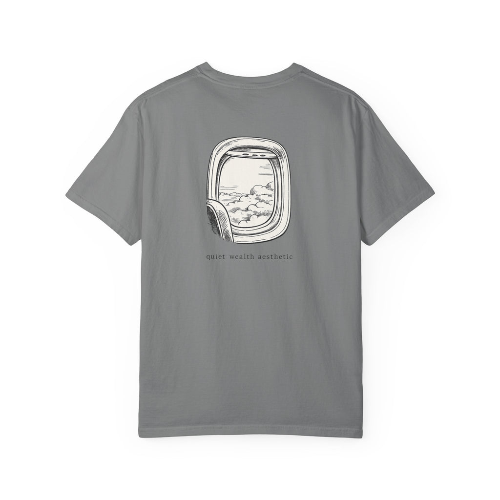T-Shirt — 'Window Seat' Airplane Window Graphic Tee