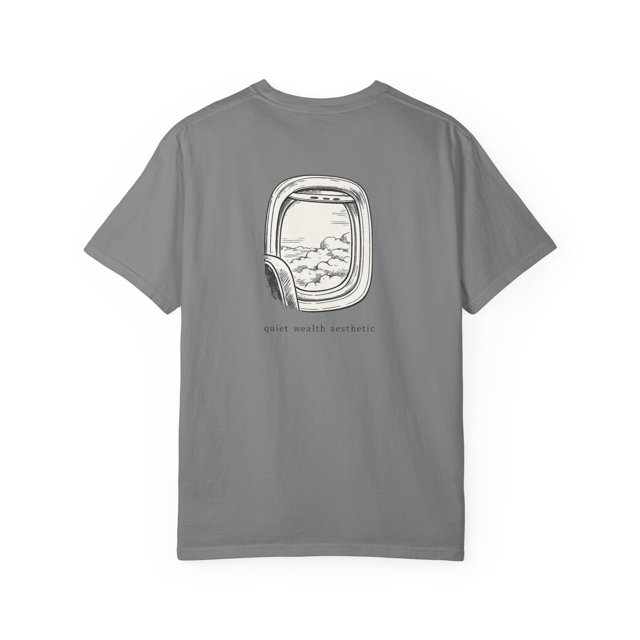 T-Shirt — 'Window Seat' Airplane Window Graphic Tee