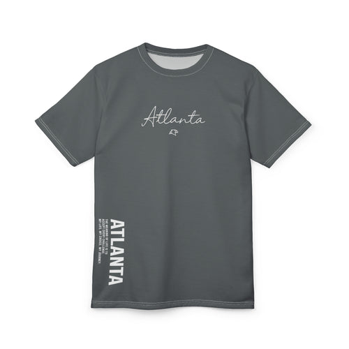 Atlanta Script T-Shirt |Streetwear Chest and Side Print
