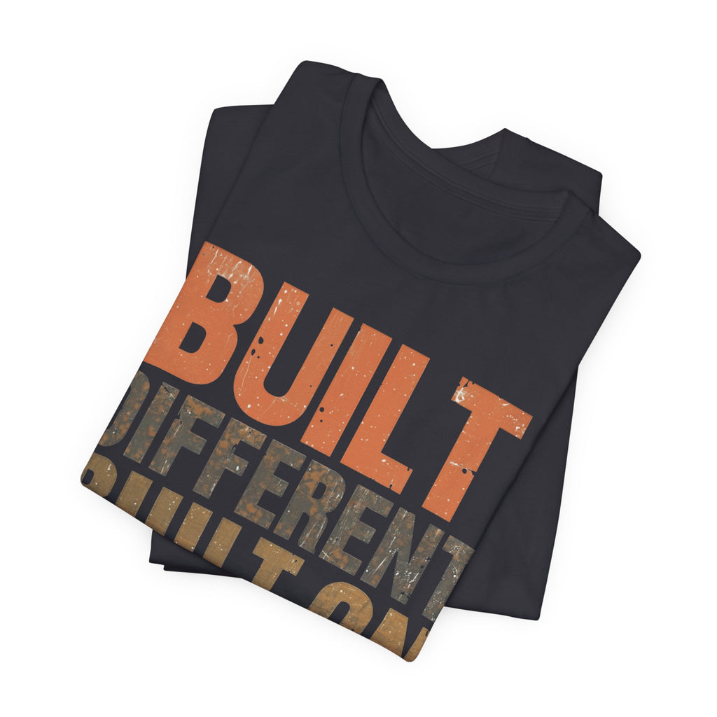Built Different Softstyle Unisex Tee | Motivational Shirt for Entrepreneurs, Positive Vibes Streetwear