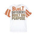 Built Different Sports Jersey for Men by Truly Great Life | Performance Athletic Shirt for Gym & Game Day